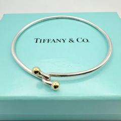 TIFFANY&Co.ティファニーアンドコーフックアンドアイコンビバングル正規品 TIFFANY＆Co./ティファニー 】 バングル フックアンドアイ