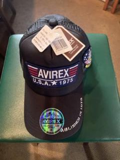 AVIREX トラッカーハット ブラック 1975年設立