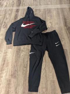 NIKE　ナイキ　ダブルスウッシュセットアップ　パーカー　スウェットパンツ