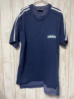 【激レア】90s'/常田大希/adidas/半袖ゲームシャツ/刺繍ロゴ/ネイビー 激レア】90s'/常田大希/adidas/半袖ゲームシャツ/刺繍ロゴ