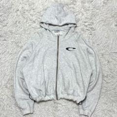 即完モデル✨CPG フラグスタフ　ジップパーカー　ドローコード　グレー　XL 即完モデル✨CPG フラグスタフ ジップパーカー ドローコード