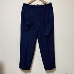 60s 〜70s　deponirt ネイビー　ビンテージ　スラックス　カシミヤ？ Vintage([ガッキ]ビンテージ) / 60年代頃/DEPONIRT/フォロント