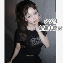 Darich ダーリッチ　シャイニーDDロゴコンパクトTシャツ　BLK 黒 予約商品】シャイニーDDロゴコンパクトTシャツ – Darich