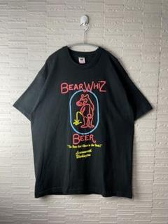 90s USA製　シングルステッチ　ネオンサイン　ビール企業ロゴTシャツのサムネイル