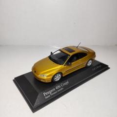 1/43 Minichamps Peugeot 406 Coupe from 1996 in Lucifer Red
