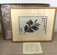 武者小路実篤　生誕125周年記念　栗　額装 武者小路実篤 生誕125周年記念 栗 額装 - メルカリ