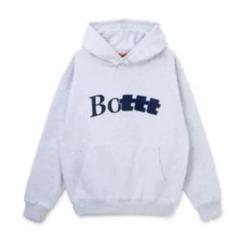 【最終値下げ】TTT MSW ロゴ フーディー パーカー L グレー 中古】TTT MSW メンズ ロゴパーカー TTTLOGOhoodie グレー 表記