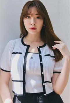 ジャケット・アウター Trois Logo Bicolor Rib Knit Set 2025年最新】TROIS logo bicolor rib knit setの人気アイテム