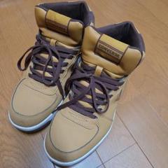 CONVERSE ブラウン ハイカットスニーカー