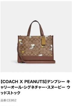 2025年最新】ウッドストック coach トートバッグの人気アイテム