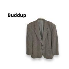 【Buddup】テーラード　ジャケット　総柄千鳥柄　カシミヤ 天然素材　B-46