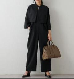 【極美品✨】Whim Gazette モヘヤ混　ツイードジャケット　金釦　近年 01.jpg