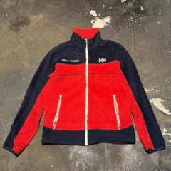 ヘリーハンセン クルー ジャケット Mサイズ ネイビー レッド HELLY HANSEN ヘリーハンセン HHクルーフリースジャケット M
