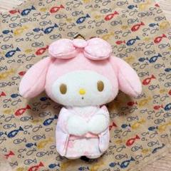 【レア】マイメロディ HelloKitty Japan 浅草　着物　マスコット