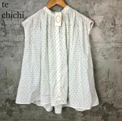 techichi テチチ シャツ ブラウス ドット 水玉 (F)新品