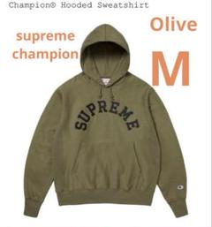 Supreme Champion Hooded Sweatshirt Olive