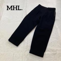 MHL. 2021 COTTON WOOL DRILL ブラック パンツ - メルカリ