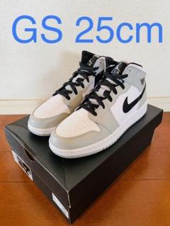 Nike Air Jordan 1 mid Smoke Grey GS 25cm