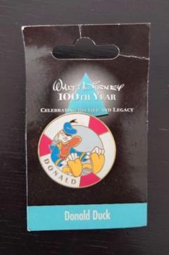 ディズニー ドナルドダック ピンバッジ 20個セット　100th year 新品 ドナルドダック - ドナルド ピンバッジの通販 by 舞浜チュー乃助