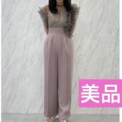 LAGUNAMOON LADYチュールドッキングコンビネゾン ピンク グレー M