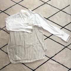 【TODAYFUL】長袖シャツ ホワイト ストライプ