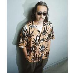 wacko maria High Times お化け　アロハシャツ　ハイタイムズ
