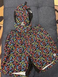 ELDORESO カラフルショートパンツ（S）　キャップ（S）セット