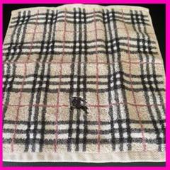 BURBERRY チェック柄 ウォッシュタオル 2枚セット Burberry タオルセット 2枚セット グリーン チェック柄 未使用