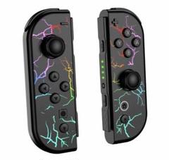 Nintendo Switch ワイヤレスコントローラー カラフル雷デザイン