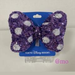 新品未使用】ディズニー ミニー ヘアゴム 大リボン ミニーの日