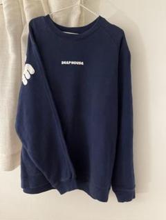 isness DEEP HOUSE ネイビー スウェット DEEP HOUSE SWEAT SHIRT (D.H.S SHIRT01) | is-ness / トップス