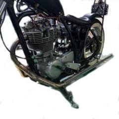 SR400ワンオフ左右出しマフラー チョッパー ボバー 1JRH01J 2パー SR400ワンオフ左右出しマフラー チョッパー ボバー 1JRH01J 2
