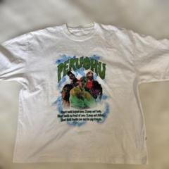 Perushu ペルーシュ　ヴィンテージライクロックTシャツ