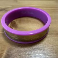 ポールスミス/バニー刻印 ピンク シリコンブレスレット