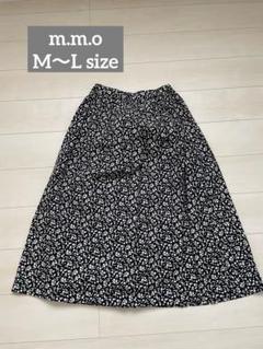 【m.m.o】小花柄ロングスカートのサムネイル