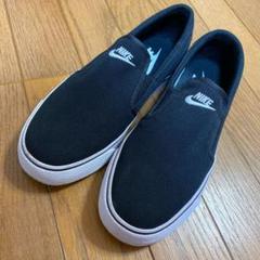NIKE スリッポン スニーカー トキスリップ 25cm ブラック