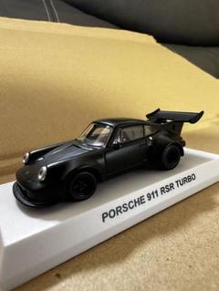 京商 1/64 ポルシェ 911 RSR TURBO マットブラック 未開封 京商 ミニカー 1/64 ポルシェ 911 RSR ターボ (黒) - メルカリ