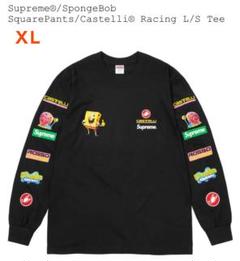 Supreme x スポンジボブカステリLS サイクリングジャージ