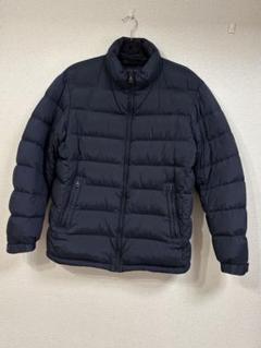 UNIQLOネイビー ダウンジャケット スタンドカラー　美品
