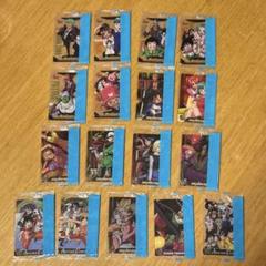ジャンプ40周年 ドラゴンボール　ワンピース コラボウエハース　17枚セット ドラゴンボール ワンピース ジャンプ40周年 森永ウエハース