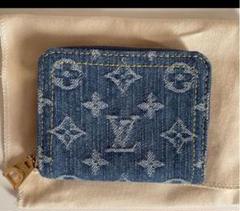 LOUIS VUITTON ルイ・ヴィトン 財布 モノグラム デニム LV