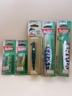 1-24 Heddon ルアー 5個セット Heddon クイズ！！ 中古ヘドンルアー 入荷しました | ランブル