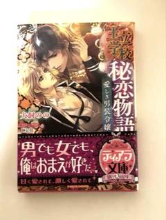 王立学校秘恋物語　愛しき男装令嬢 ティアラ文庫　 小説　TL ティーンズラブ
