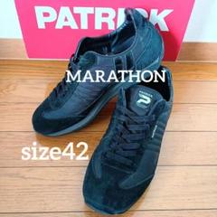 【美品】PATRICK MARATHON 94601 size42 黒 日本製のサムネイル