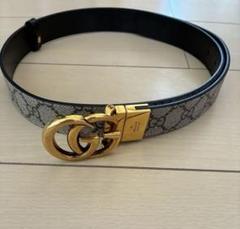 GUCCI ベルト　GGマーモント　長さ90 幅3センチ　極美品