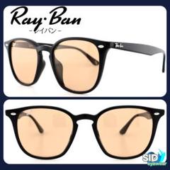 人気《定価24,600円》RayBan／レイバン　ブラック×ブラウン　サングラス