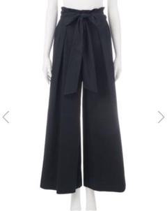 コットンリボンワイドパンツ