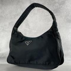 極美品✨ PRADA プラダ ワンショルダーバッグ アクセサリーポーチ ブラック