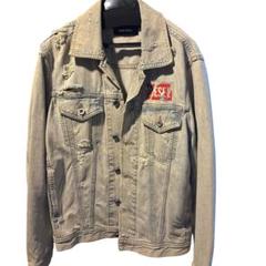 美品 DIESEL デニムジャケット Lサイズ アメカジ 古着 最終値下げ 伝説級の名作】極美品○Lサイズ相当○ディーゼル DIESEL デニム