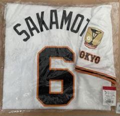 【新品未使用】坂本勇人 adidas 2014年レプリカユニフォーム Oサイズ 美品】ジャイアンツ 坂本勇人選手 L レプリカユニフォーム